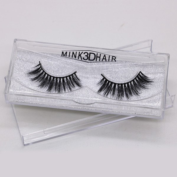 1Pair Sexy Fashion Charming Stylish 3D Mink False Eyelashes Long Cross Beauty Eye Lashes Extension Cosmetic Makeup Tools