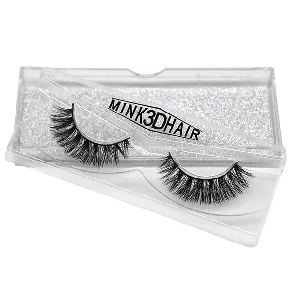 JIEFUXIN 3d Mink lashes Thick real mink HAIR false eyelashes natural for Beauty Makeup Extension fake Eyelashes false lashes 10 Models