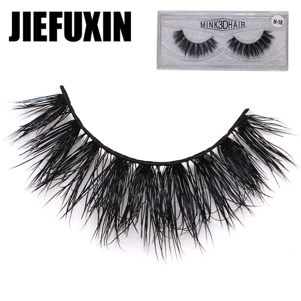 1 pair natural false eyelashes fake lashes long makeup 3d mink lashes eyelash extension mink eyelashes for beauty