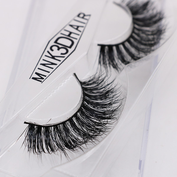 JIEFUXIN 3D mink eyelashes long lasting mink lashes natural dramatic volume eyelashes extension false eyelashes JFX-H44