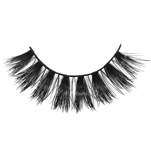 False eyelash 3D Mink Eyelashes Cruelty Free Natural Extension Long Cross Thick Mink Lashes Handmade Eye Lashes JFX-H16