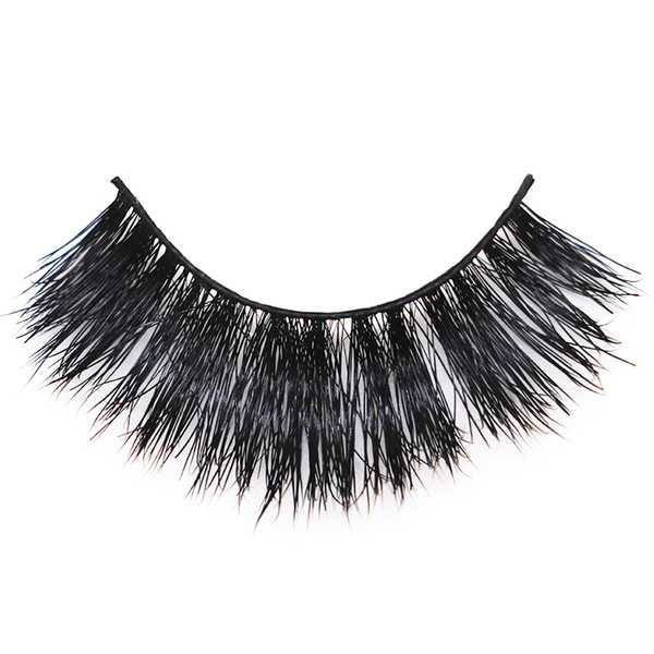 JIEFUXIN Eyelashes Hand Made False Eyelashes Full Stripe False Lashes Long Mink Lashes Beauty Eye Lashes for Makeup Maquiagem JFX-H35