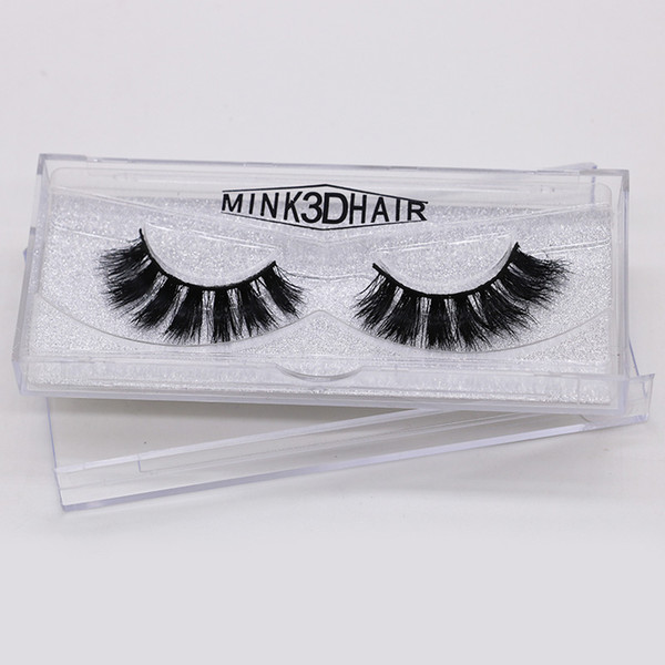 3D Mink Lashes Luxury Hand Made Mink Eyelashes Medium Volume Cruelty Free Mink False Eyelashes Upper Lashes 1 Pair 9 styles