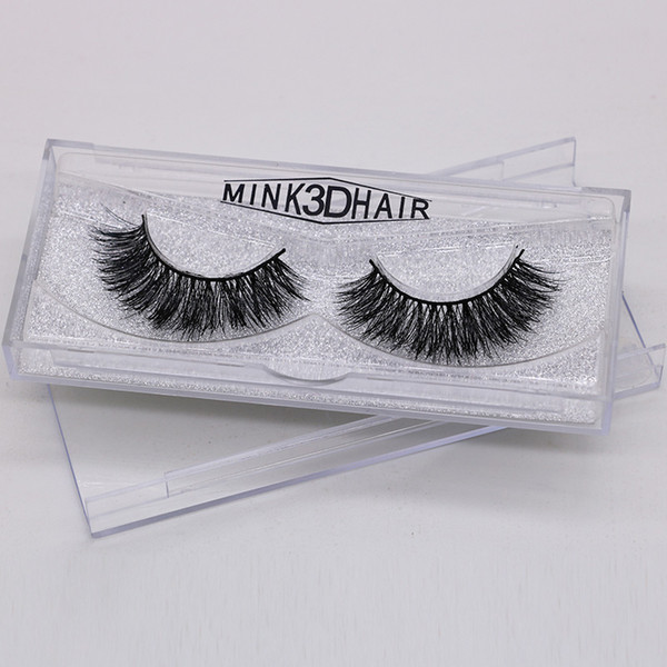 JIEFUXIN 3D Mink False Eyelashes makeup 100% Real Mink Natural Thick False Fake Eyelashes 9 styles Eye Lashes Makeup Extension Beauty Tools