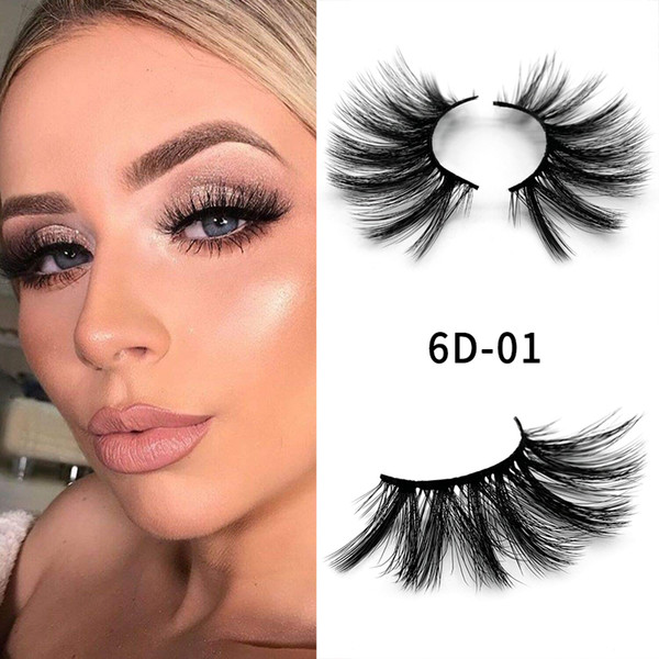 25mm Eyelashes Thick 3D 3D Mink Eyelashes Handmade Mink Lashes 25mm cruelty-free Lightweight False Eyelashes Dramatic Lashes Makeup