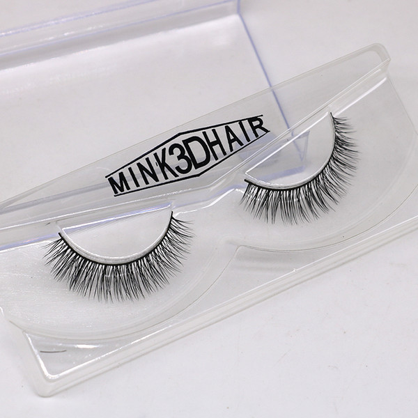 JIEFUXIN 3D mink eyelashes long lasting mink lashes natural dramatic volume eyelashes extension false eyelashes JFX-F17