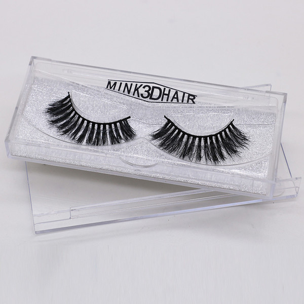 2018 MINK eyelashes 9 styles Selling 1pair lot Real Siberian 3D Full Strip False Eyelash Long Individual Mink Lashes Extension