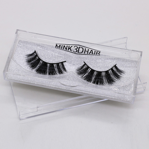 Eyelashes 3D Real Mink Eyelashes Natural Long False Eyelashes 100% Hand Made False Lashes Eye Extension cilios Long lasting