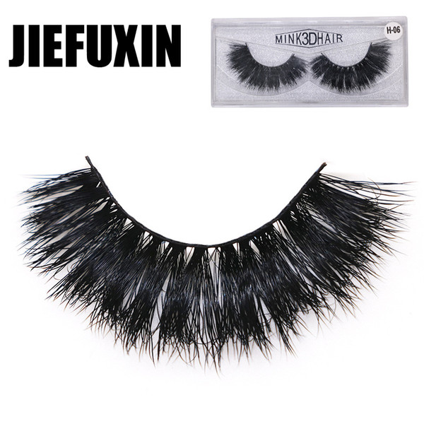 Eyelashes Mink Eyelashes Luxury Hand Made 3D Mink Lashes High Volume Cruelty Free Mink False Eyelashes Upper Lashes