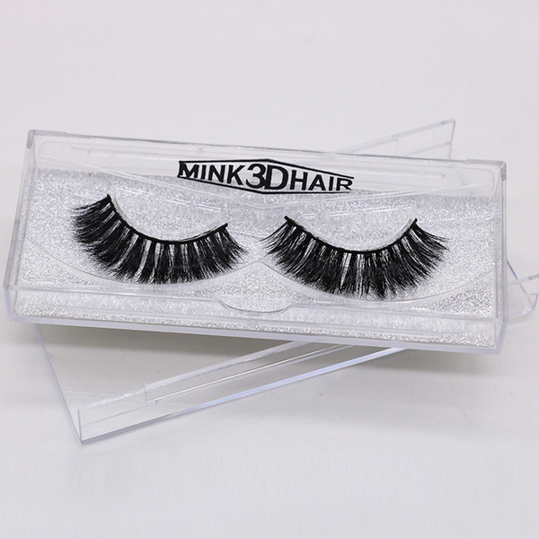 JIEFUXIN 9 styles Selling 1pair lot 100% Real Siberian 3D Mink Full Strip False Eyelash Long Individual Eyelashes Mink Lashes Extension