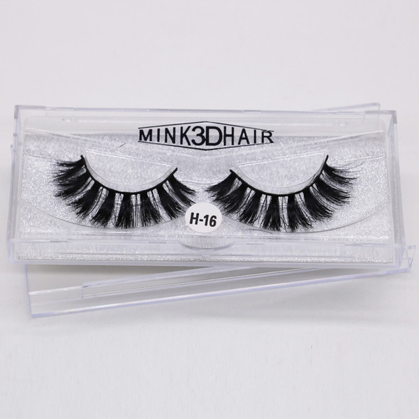 JIEFUXIN Milk Eyelash 9 styles Selling 1pair lot 100% Real Siberian 3D Strip False Eyelash Long Individual Eyelashes Mink Lashes Extension