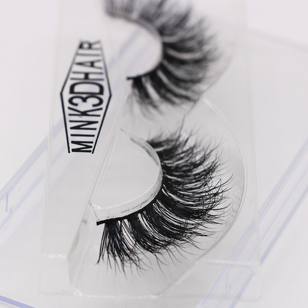 JIEFUXIN 3D Mink Eyelashes Real Mink Natural Thick Cross Eye Lashes Makeup Extension Beauty Tools H series JFX-H47