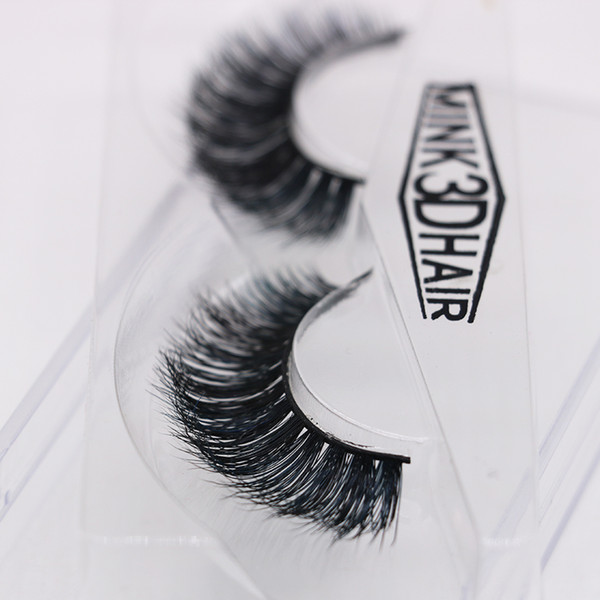 JIEFUXIN 3D mink eyelashes long lasting mink lashes natural dramatic volume eyelashes extension false eyelashes JFX-H01