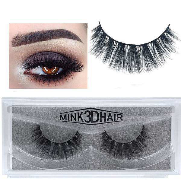 JIEFUXIN Eyelashes 3D Mink Lashes Luxury Hand Made Mink Eyelashes High Volume Cruelty Free Mink False Eyelashes Upper Lashes JFX-3D67