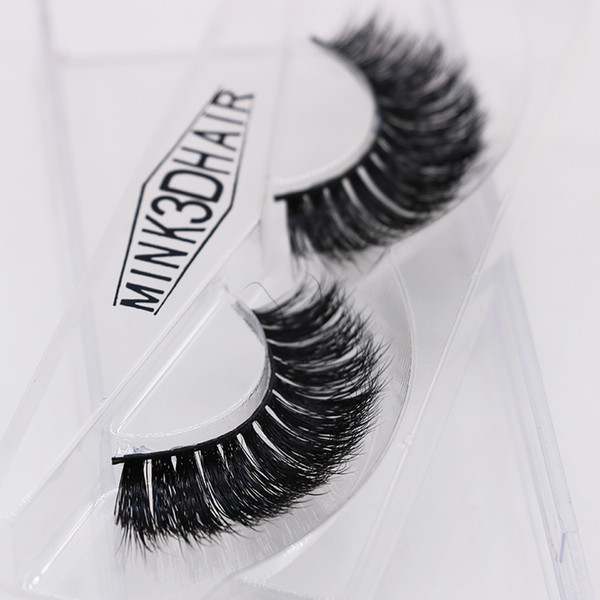 JIEFUXIN Mink Eyelashes 100% Cruelty free Handmade 3D Mink Lashes Full Strip Lashes Soft False Eyelashes Makeup Lashes JFX-H07