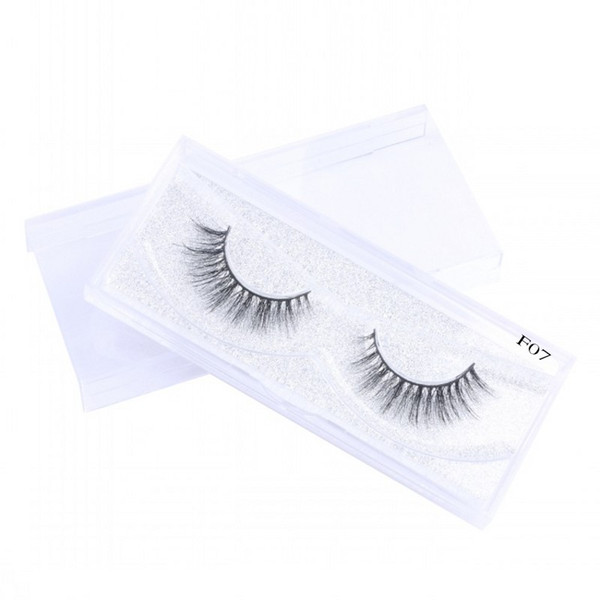 100% Real Mink Natural Thick Full Strip False Eyelashes Eye Lashes Makeup Extension Beauty Wholesale Free Shipping