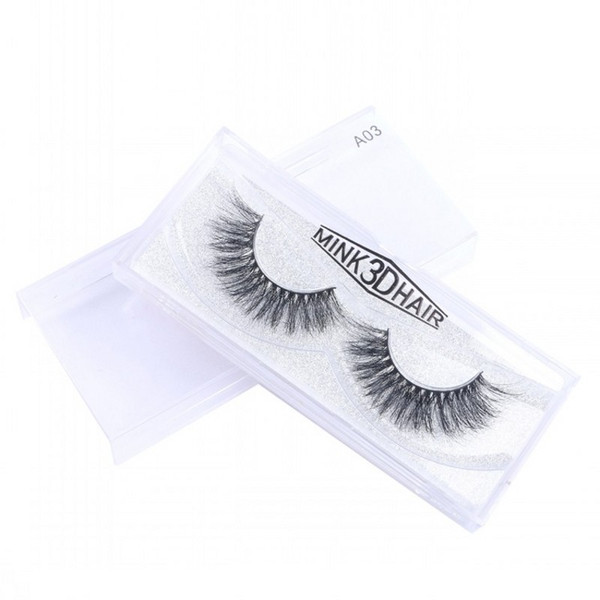 3D Mink Eyelashes Thick 100% Real Mink False Lashes Natural Looking for Beauty Makeup Eyelash Extensions