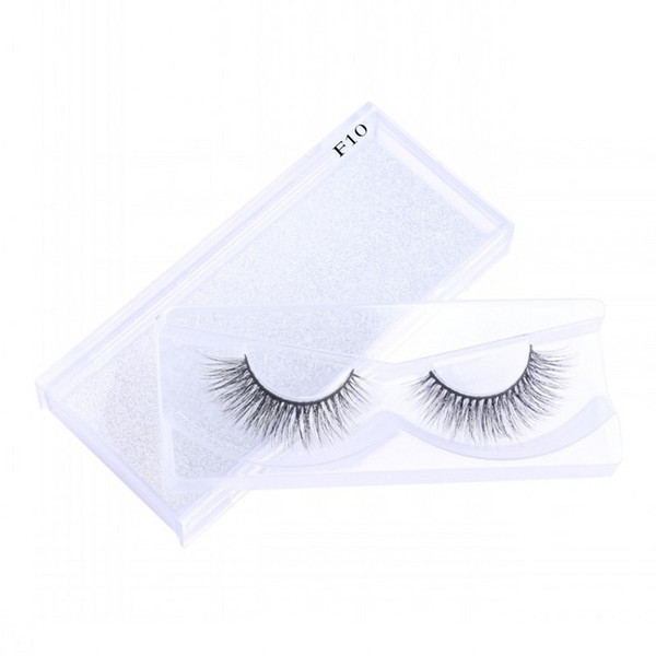 Premium Quality Mink False Eyelashes 100% Handmade Comfortable Soft 3D Mink Hair Eyelashes Full Strip Lahses for Beauty Makeup