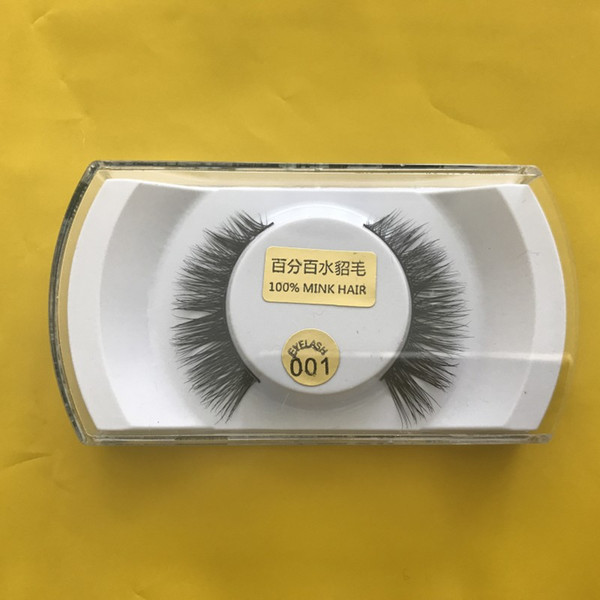 3D mink hair faux eyelashes 15 styles handmade beauty natural long thick soft lashes eyelash extension