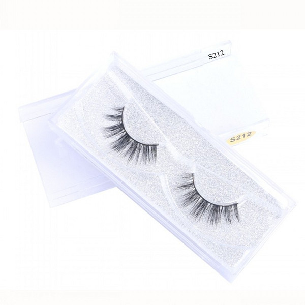 3D Mink Hair False Eyelashes 12 Styles Selectable 100% Handmade Mink Hair Eyelashes Full Strip Lashes for Beauty Makeup