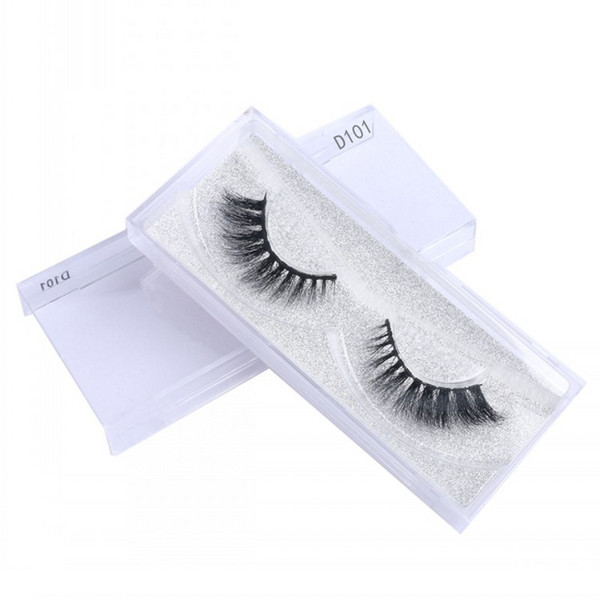 Natural Long Thick Mink Hair Eyelashes 100% Handmade High Quality Lashes Mink Eyelash Extensions for Beauty Makeup