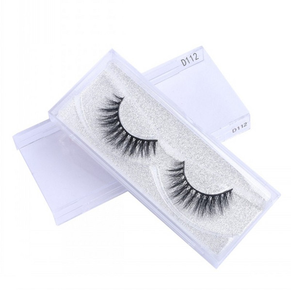 Charming False Eyelashes Premium Quality Handmade Mink Hair Eyelashes Natural Long Thick Lashes for Beauty Makeup