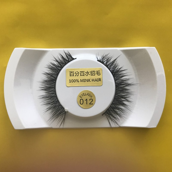 New Arrival 3D False Eyelashes Premium Quality 100% Handmade Mink Hair Lashes Natural Long Thick Eyelash Extensions