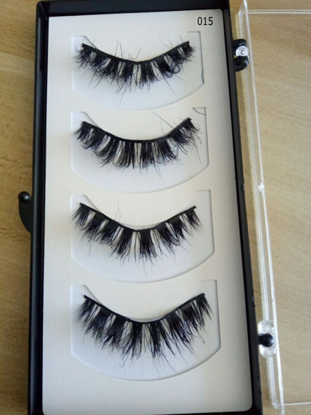 3D Two Magnets Eyelashes 10 Style Selectable 4 Pcs Set Mink Magnetic Eyelashes Natural Long Eyelash Extensions For Beauty Makeup