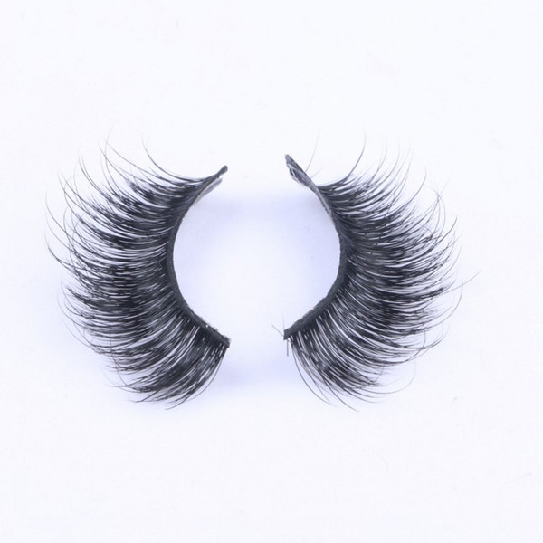 100% 3D Mink Makeup Cross False Eyelashes 100% Handmade Full Strip Lashes Natural Long Beauty Makeup Eyelash Extensions