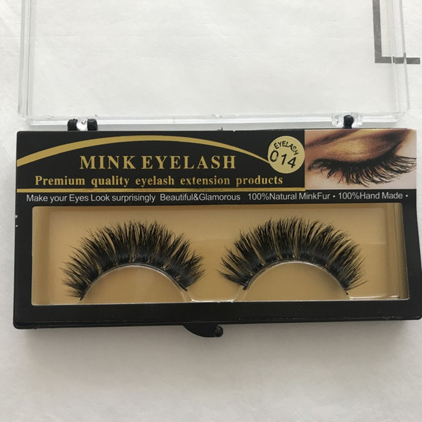 3D Mink False Eyelashes Newest Style Selectable Real Handmade Full Strip Lashes Natural Long Thick Eyelash Extensions