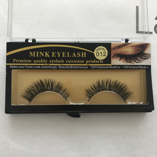 3D Mink False Eyelashes Newest Style Selectable 100% Handmade Mink Hair Lashes Natural Long Black Eyelash Extensions