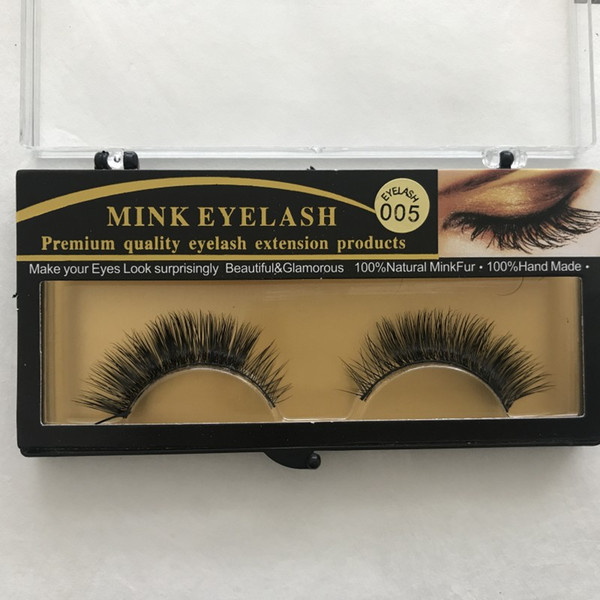 Newest Makeup 3D Eyelashes Thick Real Handmade Mink Hair False Lashes Natural Long For Beauty Makeup Eyelash Extensions