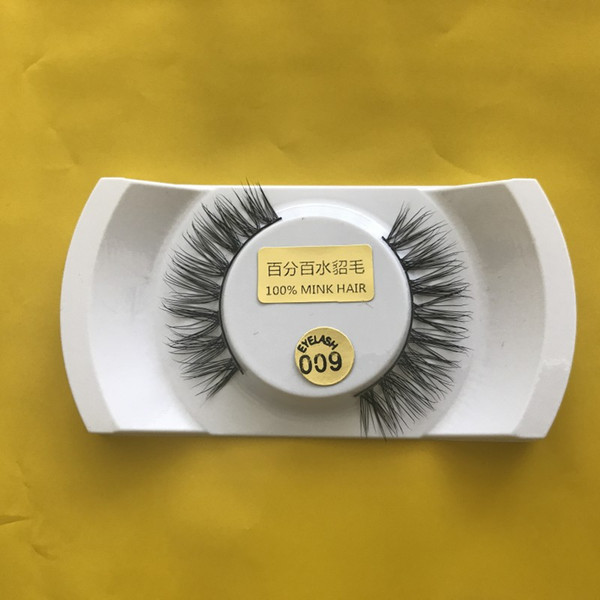 High Quality 3D Mink Eyelashes Newest Styles Selectable 100% Real Mink Hair False Eyelashes Natural Black Eyelash Extensions