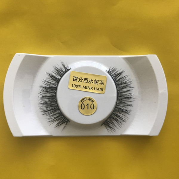 Top Selling 3D False Eyelashes Comfortable Soft Real Handmade Mink Hair Eyelashes Natural Long Thick Eyelash Extensions