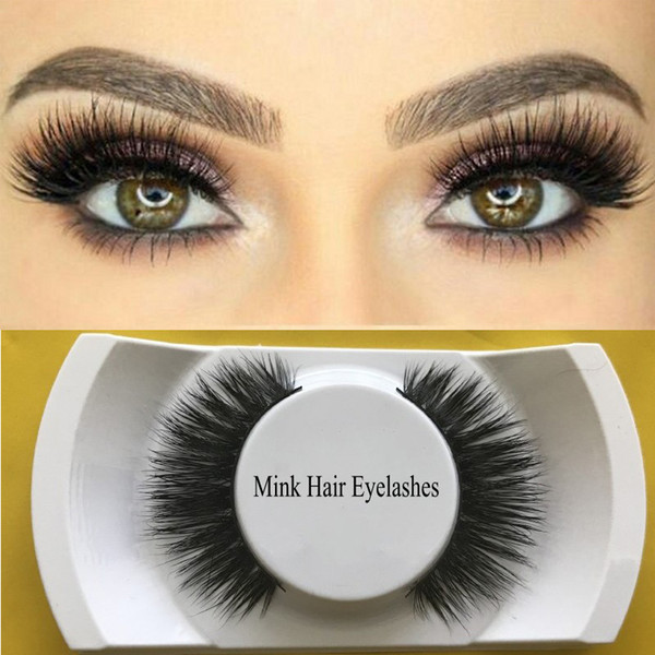 False Eyelashes 100% Real Handmade 3D Mink Hair Eyelashes Hight Quality Low Price Natural Long Thick Lashes Free Shipping