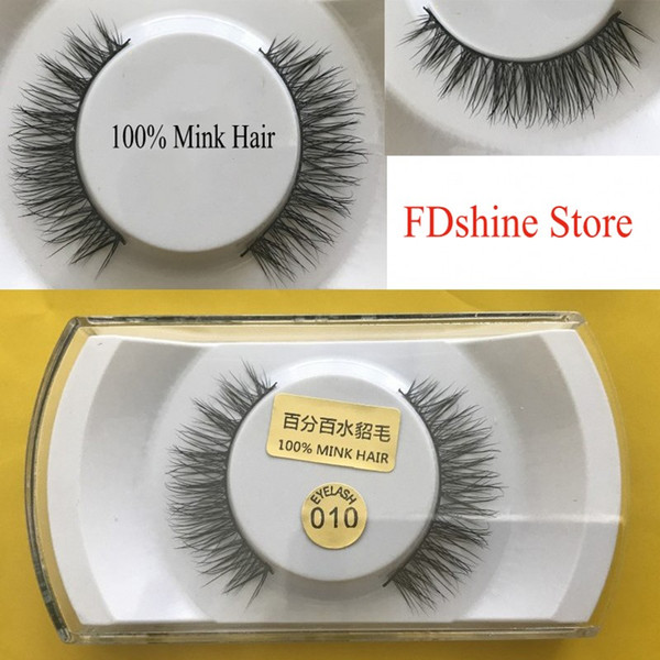 Eyelash Extension 100% Handmade 3D Mink Hair False Eyelashes Premium Quality Natural Thick Long Lashes Makeup