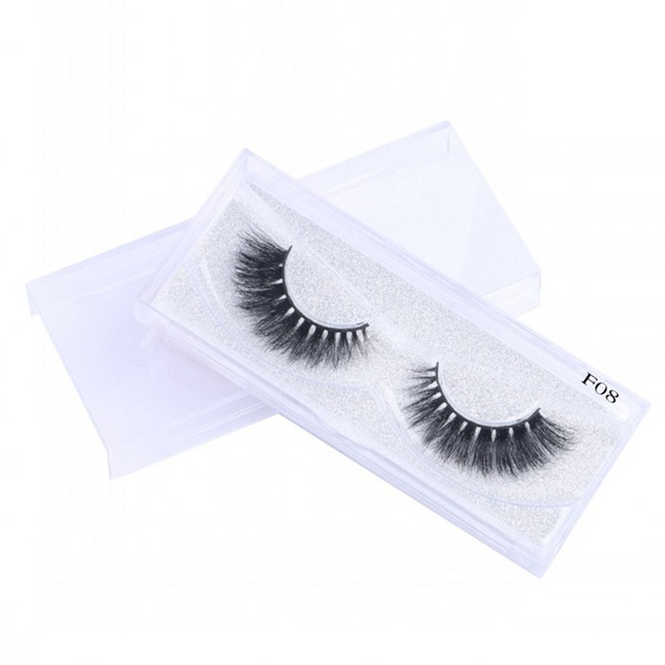 New Arrival 3D Mink Eyelashes High Quality 100% Handmade Mink Hair Eyelashes Natural Long Thick Eyelash Extensions Free Shipping