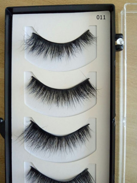 Hot Makeup 4 Pcs/Set Magnet Magnetic False Eyelashes 3D Mink Reusable Lashes Natural Long Thick Eyelash Extensions