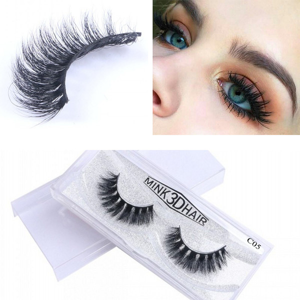 Wholesale False Eyelashes Comfortable Soft Mink Hair Eyelashes Natural Long Thick Full Strip Lashes for Beauty Makeup