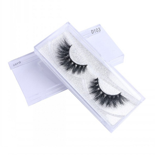 High Quality Eyelashes Wholesale Selling 100% Handmade 3D Mink Hair Eyelashes Natural Long Thick False Lashes