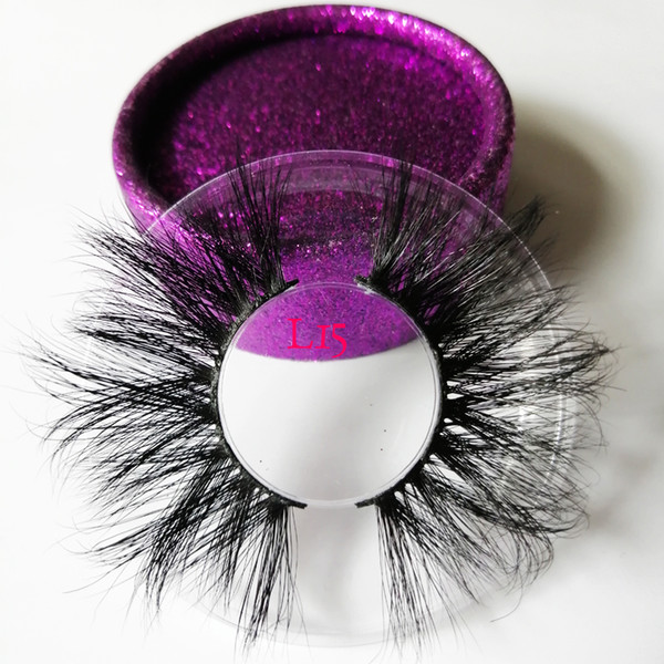 -25mm 3D False Eyelashes Fake Lashes Long Makeup 3D Mink Lashes Eyelash Extension Mink Eyelashes Beauty Makeup 2