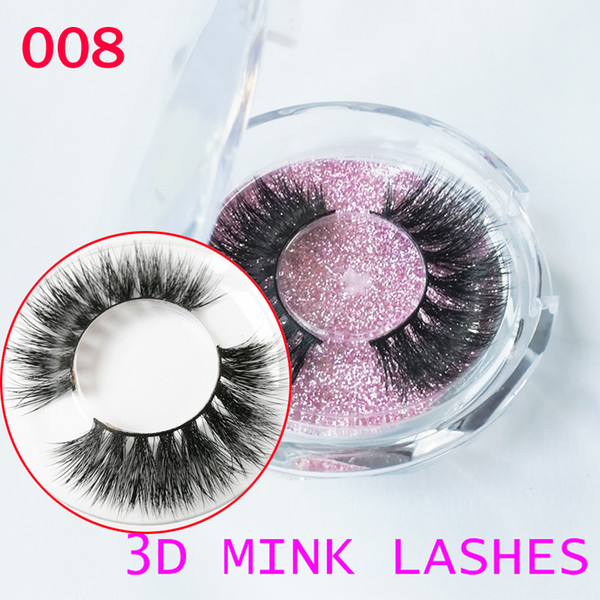 true mink hair Eyelashes 3D mink Lashes Luxury Hand Made soft Eyelashes handmade can be reused many times luxurious full strip lashes GR61