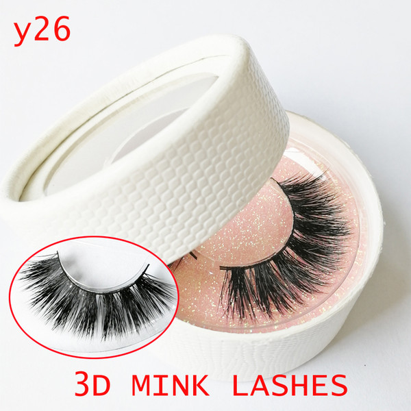 private logo true mink hair Eyelashes 3D mink false Lashes Luxury Hand Made False Eyelashes handmade reusable luxurious full strip lash GR77