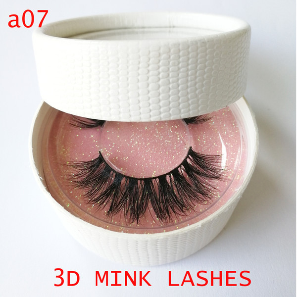 private logo true mink hair Eyelashes 3D mink false Lashes Luxury Hand Made False Eyelashes handmade reusable luxurious full strip lash GR72