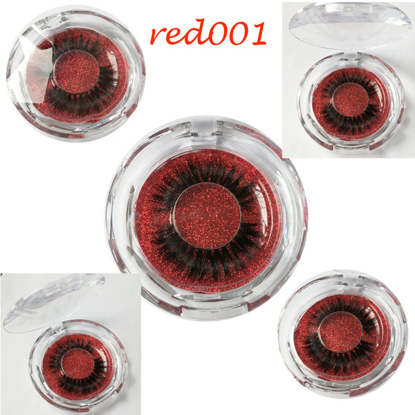 r001 3D Horse Hair Eyelashes fashionEye tail lengthening 100% supernatural lifelike triple magnetic eyelashes 3D horse reused lextension