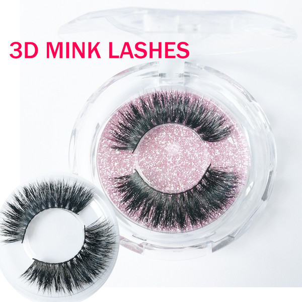 true mink hair Eyelashes 3D mink Lashes Luxury Hand Made soft Eyelashes handmade can be reused many times luxurious full strip lashes GR66