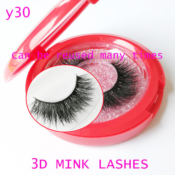 custom box 3D Eyelashes 3D silk false Lashes Luxury Silk False Eyelashes 3D mink lashe reusable lashes private logo for whoesale order GR104