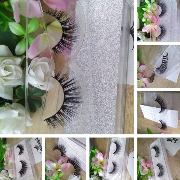 YouCooLash 3D Mink lashes Natural False Eyelashes fake Eye Lashes 3D Strip Lashes 10 styles in 1 lot Factory directly Supply