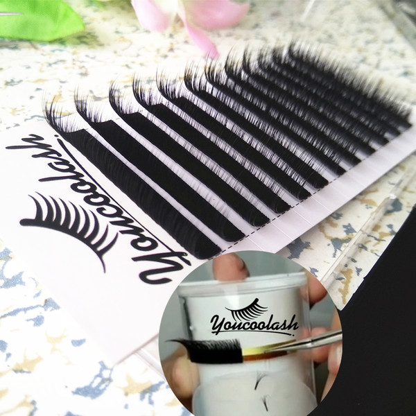 New Store 50%+ off Pandora Eyelashes Extension 3D-6D Korea Silk Individual Volume Eyelash Extension Camellia lashes