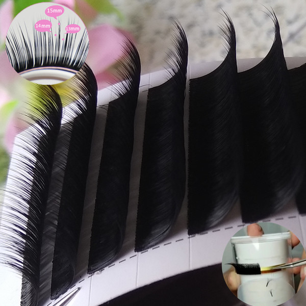 Pandora Eyelash Extension 3D-6D 0.07 mm Volume Eyelash Extensions Mixed Length in One Lash Strip Camellia lashes New Store 50%+ off